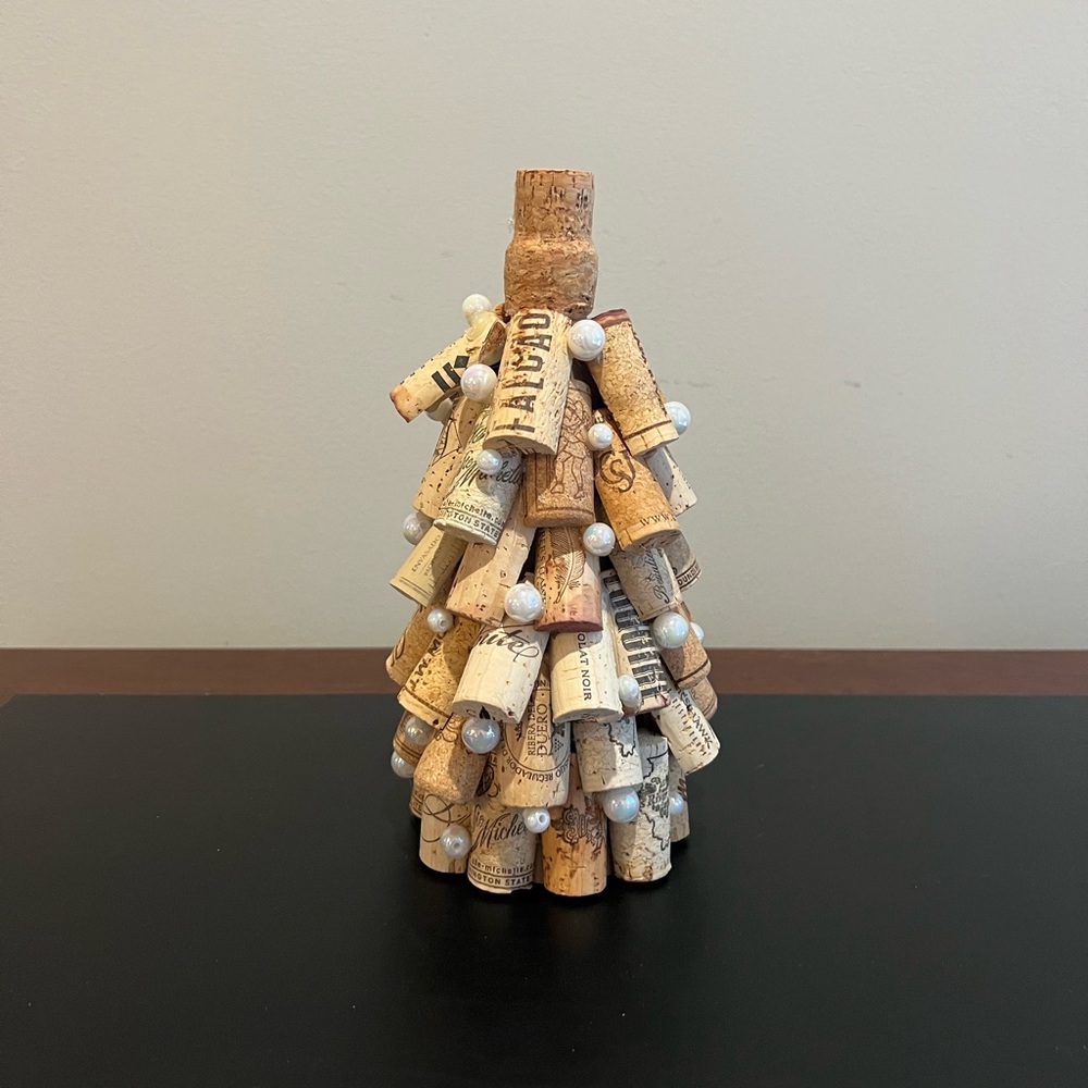 Cork Christmas Tree Decoration